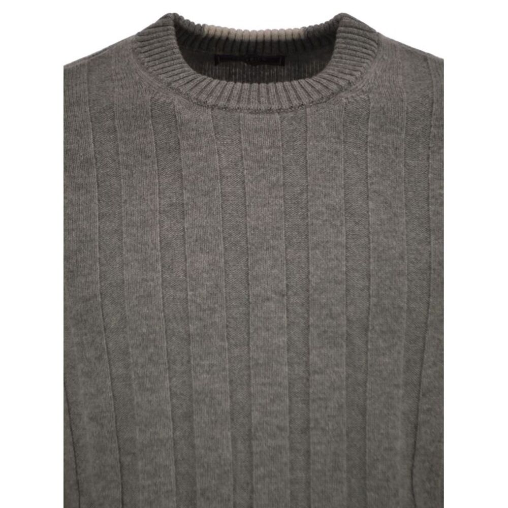 Peserico Men Wool And Cashmere Ribbed Jumper - Picture 4 of 4